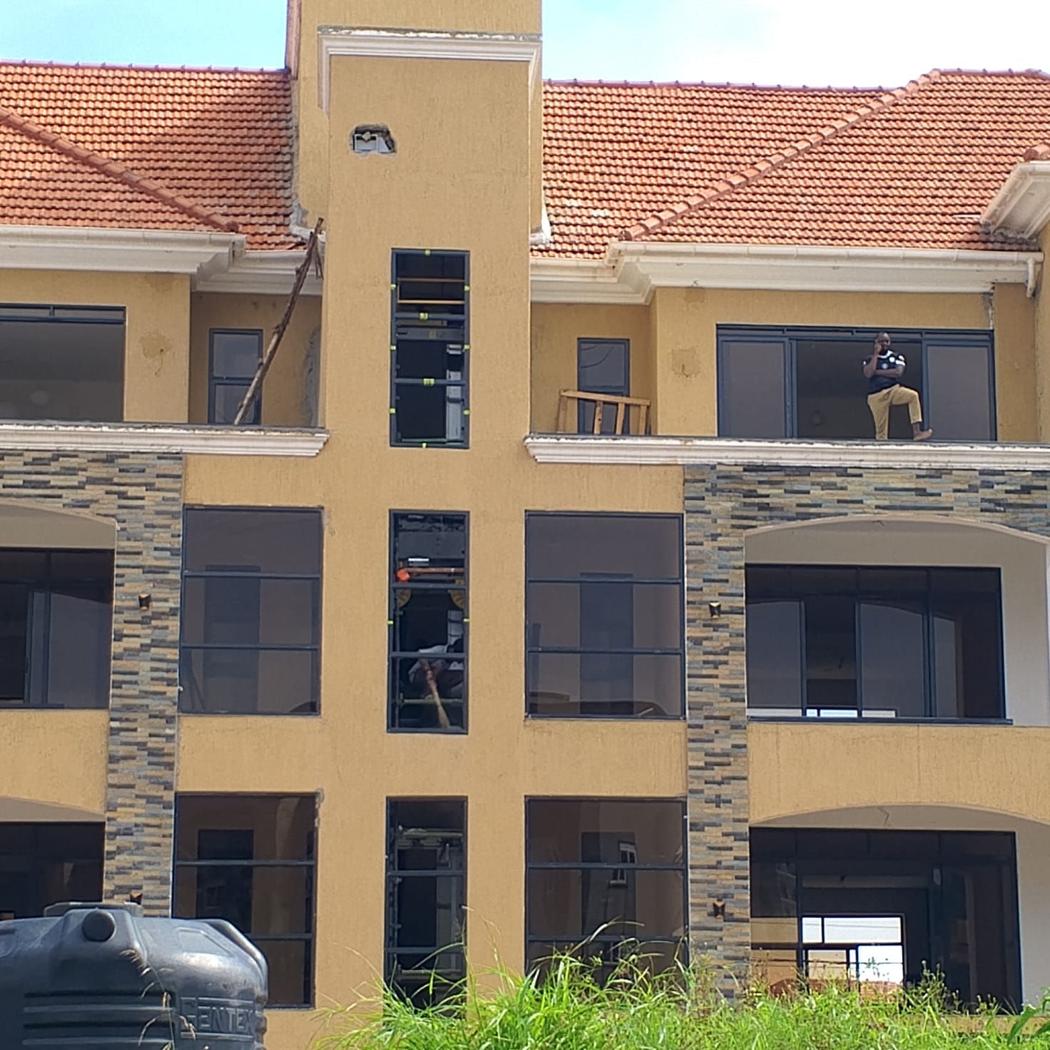 Ndinda Residences elevator installation, Kampala, Uganda